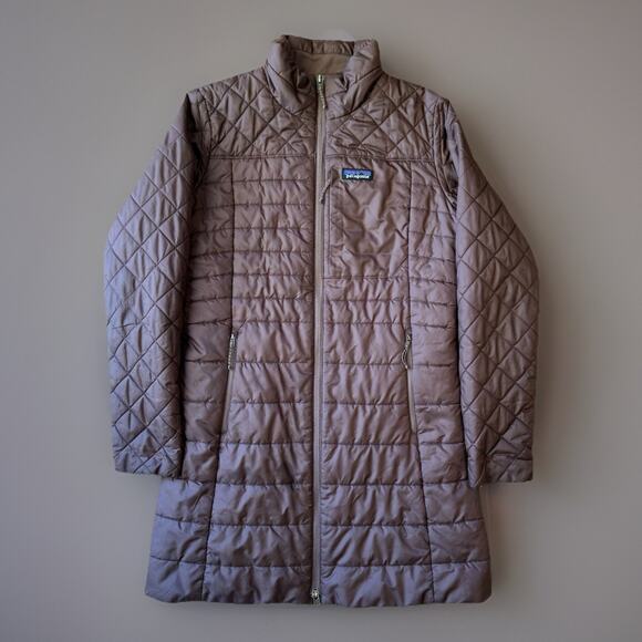 Patagonia Radalie Parka Women's Small Rose Full Zip Insulated Outerwear Ski